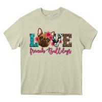 Mossy love french bulldogs Heavy Core Tee - Artiststas