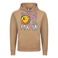 Vintage Coffee somebody's feral mama Vintage Hoodie - JahusDesignShop