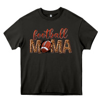 Asphalt football mama Heavy Core Tee - texasbilliewilder