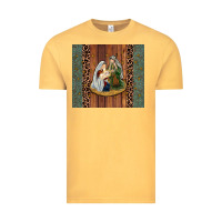 Vintage Mustard jesus Vintage Tee - JahusDesignShop