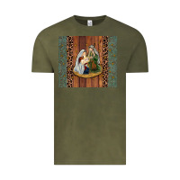 Vintage Olive jesus Vintage Tee - JahusDesignShop