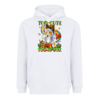 White too cute too spook Heavyweight Hoodie - LillyAllenDesigns