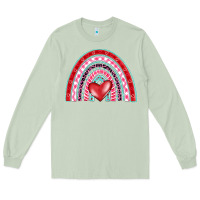 Matcha valentine's day rainbow Long Sleeve Tee - BarkalooDesign