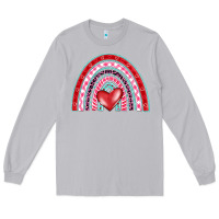 Moon Dust valentine's day rainbow Long Sleeve Tee - BarkalooDesign