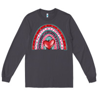 Smoke valentine's day rainbow Long Sleeve Tee - BarkalooDesign