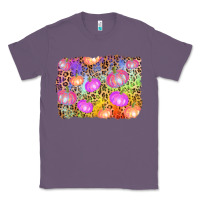 Lavender colourful pumpkin background Classic Tee - AdoDesignShop