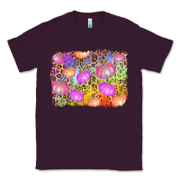Plum colourful pumpkin background Classic Tee - AdoDesignShop