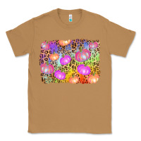 Toasted Coconut colourful pumpkin background Classic Tee - AdoDesignShop