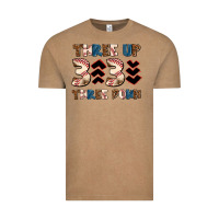 Vintage Coffee three up three down Vintage Tee - AdoDesignShop
