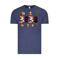 Vintage Denim three up three down Vintage Tee - AdoDesignShop