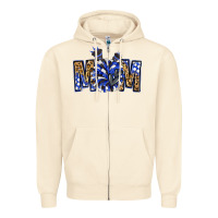 Sandshell cheer mom Zipper Hoodie - NancyCooperArtShop