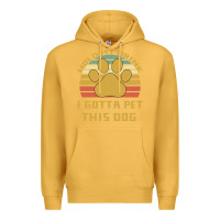 Mustard Hold My Drink I Gotta Pet This Dog Premium Hoodie - Bettercallsaul