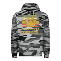 Slate Camo Hold My Drink I Gotta Pet This Dog Premium Hoodie - Bettercallsaul