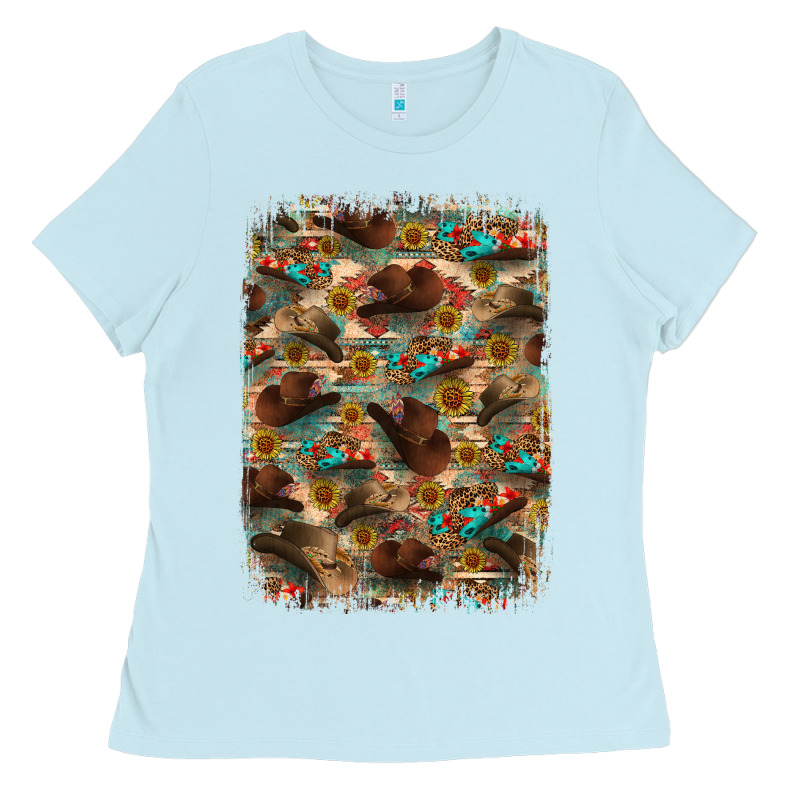 Western  Background Ladies Tee by RanaPortraitStore | Teevron