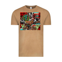 Vintage Camel christmas reinder Vintage Tee - JahusDesignShop