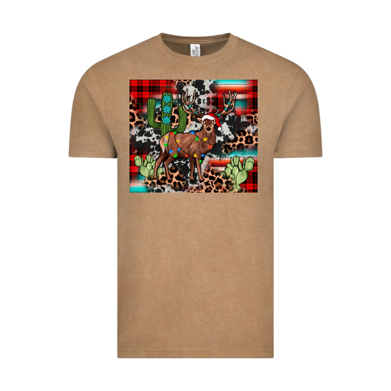 Christmas Reinder Vintage Tee by JahusDesignShop | Teevron