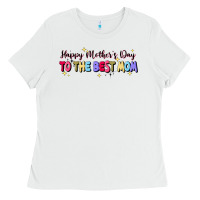 White happy mother's to the best mom Ladies Tee - JahusDesignShop