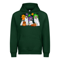 Forest Green ghost dogs Urban Hoodie - CowGirlArtShop