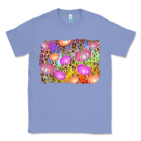 Colony Blue colourful pumpkin background Classic Tee - AdoDesignShop