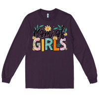 Plum mom of girls Long Sleeve Tee - JahusDesignShop