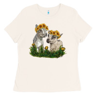 Bone baby goats Ladies Tee - RanaPortraitStore