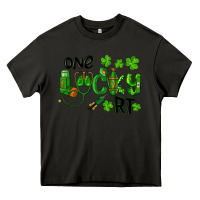 Asphalt One Lucky Respiratory Terapist Heavy Core Tee - RanaPortraitStore