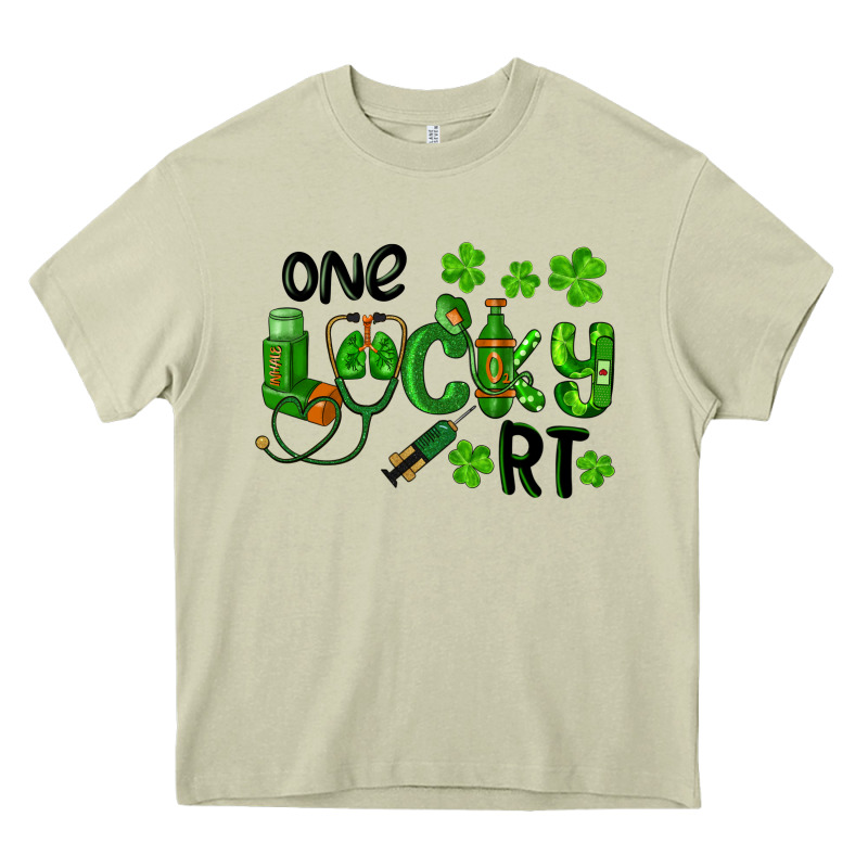 One Lucky Respiratory Terapist Heavy Core Tee by RanaPortraitStore | Teevron