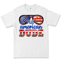 White all american dude Premium Tee - texasbilliewilder