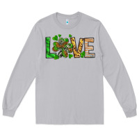 Moon Dust love luck with clover Long Sleeve Tee - NancyCooperArtShop