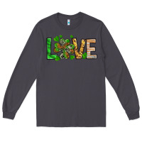 Smoke love luck with clover Long Sleeve Tee - NancyCooperArtShop