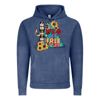 Vintage Denim Wıld and Free Vintage Hoodie - JahusDesignShop