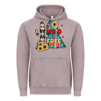 Vintage Zinc Wıld and Free Vintage Hoodie - JahusDesignShop