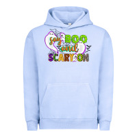 Pigment Grape Ice say boo and scary on Urban Hoodie - CowGirlArtShop