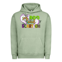 Pigment Oil Green say boo and scary on Urban Hoodie - CowGirlArtShop