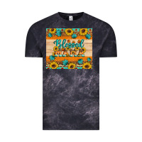 Cloud Black Blessed mama Vintage Tee - Artiststas