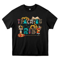 Black teaching my tribe Heavy Core Tee - Zillion Design Studio