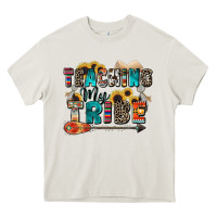 Cream teaching my tribe Heavy Core Tee - Zillion Design Studio