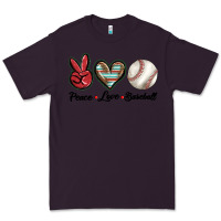Plum peace love west Premium Tee - BarkalooDesign