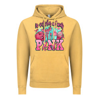 Vintage Mustard in october we wear pink Vintage Hoodie - AdoDesignShop