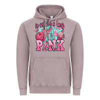 Vintage Zinc in october we wear pink Vintage Hoodie - AdoDesignShop