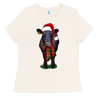 Bone black angus Ladies Tee - RanaPortraitStore