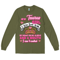 As A Taurus Girl Zodiac Girls Long Sleeve Tee | Teevron