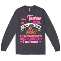 Smoke as a taurus girl zodiac girls Long Sleeve Tee - Jasminsmagicworld