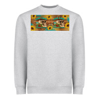 Heather Grey dead tired fueled by coffee  mug 15 oz Heavyweight Sweatshirt - Artiststas