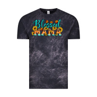 Cloud Black Blessed Mama Vintage Tee - Artiststas