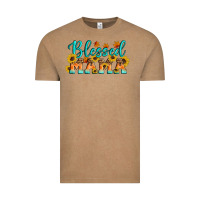 Vintage Coffee Blessed Mama Vintage Tee - Artiststas