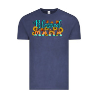 Vintage Denim Blessed Mama Vintage Tee - Artiststas