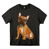 Asphalt french bulldog Heavy Core Tee - Artiststas