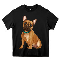 Black french bulldog Heavy Core Tee - Artiststas