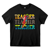 Black teacher teacher Heavy Core Tee - Zillion Design Studio